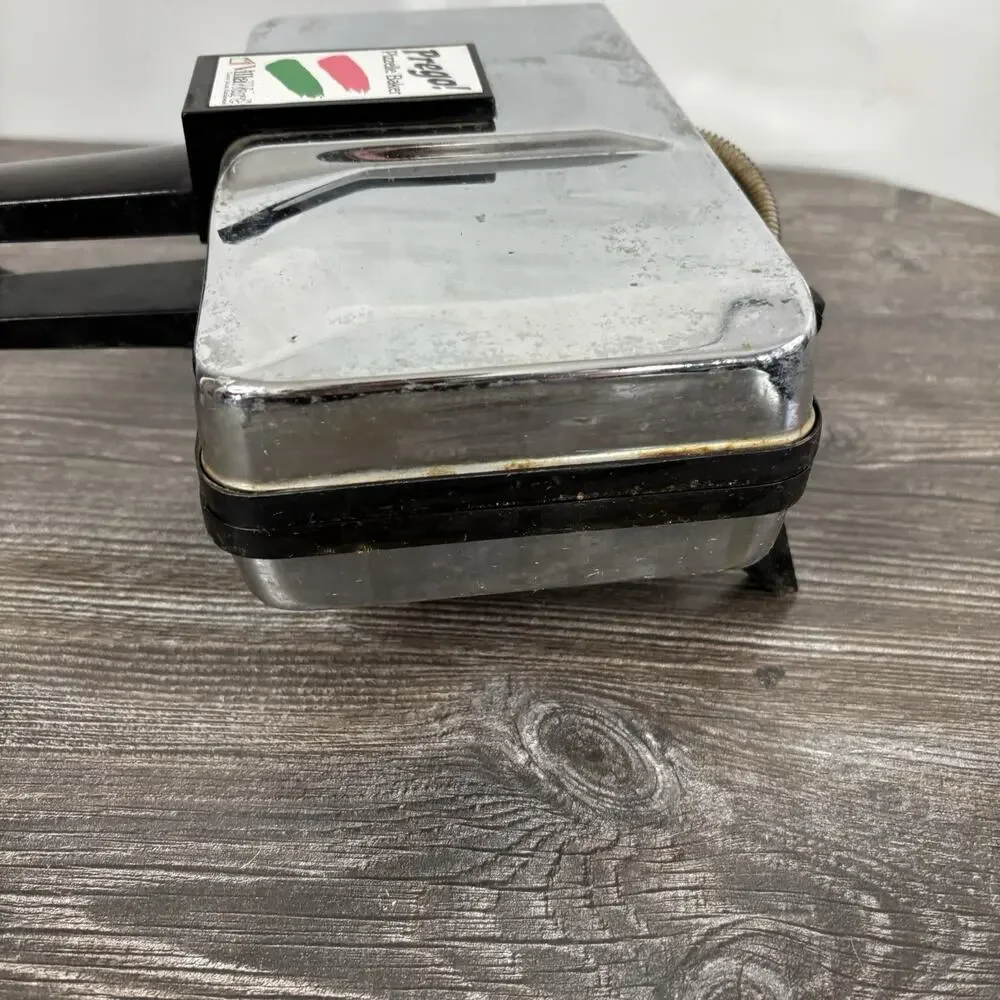 VillaWare‎ Prego Pizzelle Italian Cookie Maker Baker Model 3600-NS Non Stick